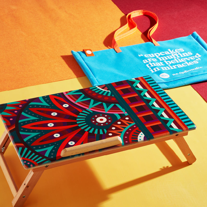 ETHNIC - Pattern Multifunctional Desk - Easy Work
