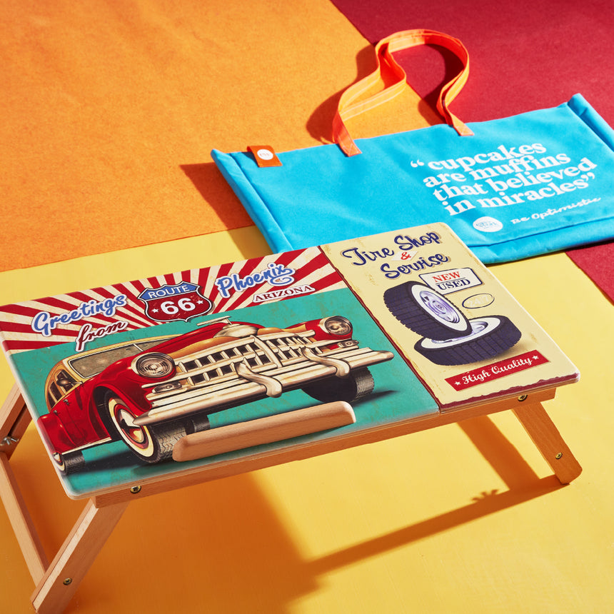 ROUTE 66 - Pattern Multifunctional Desk - Easy Work